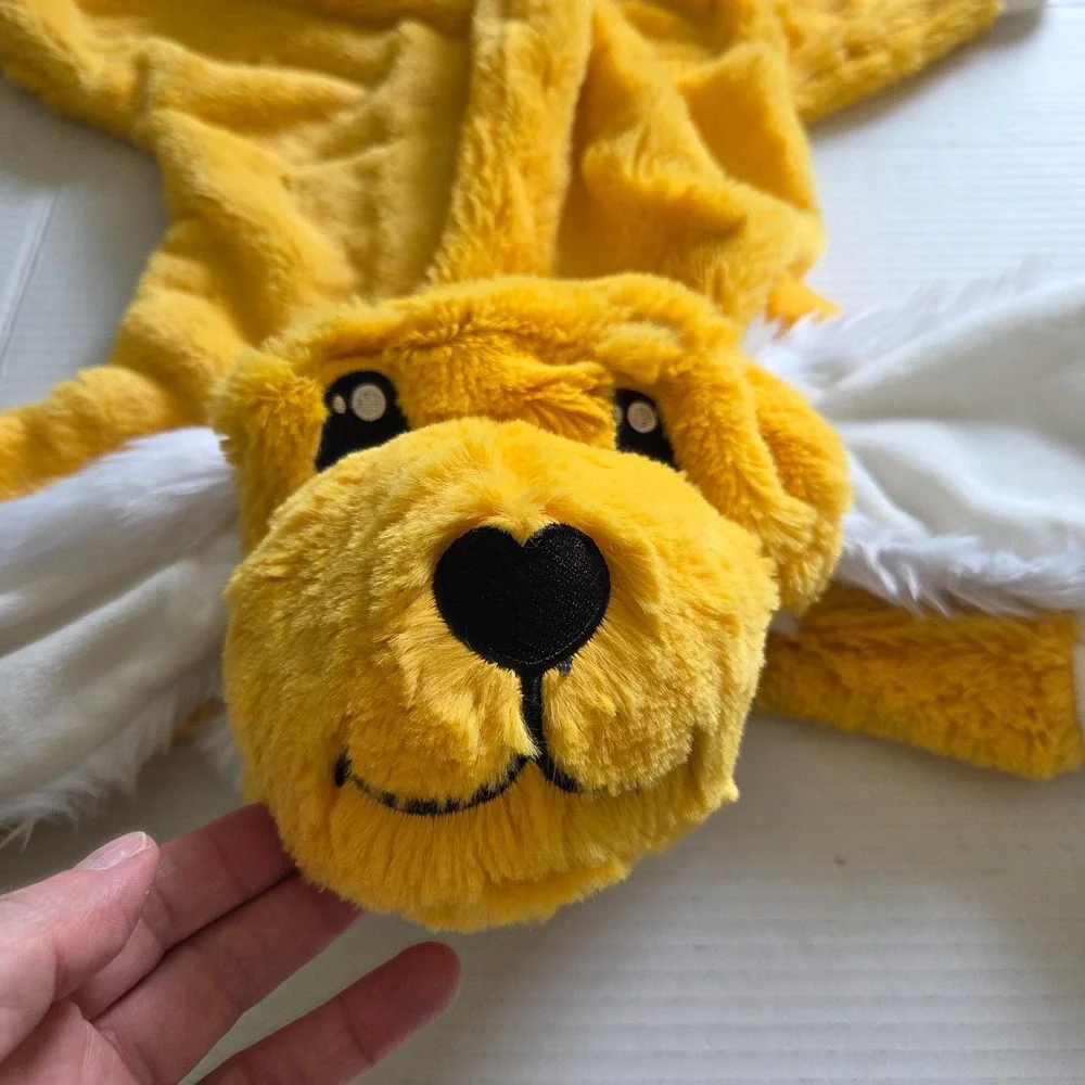 Fluffy Huggable Weighted Comfort Plush Security Pillow Calming Therapeutic Dog